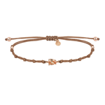 Polsera fil nailon, plata i circonita | 000840014