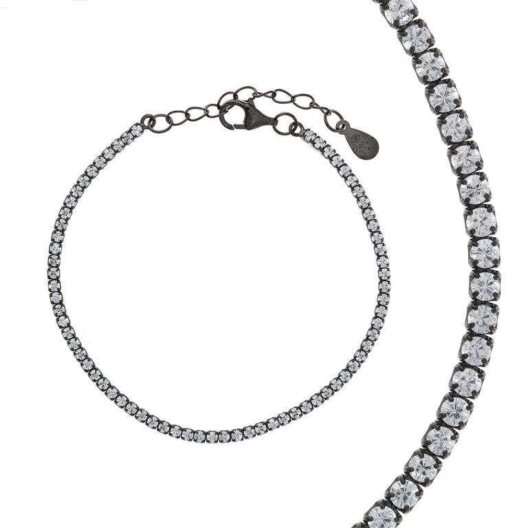 Polsera plata xapat ruteni i circonita | 00072059