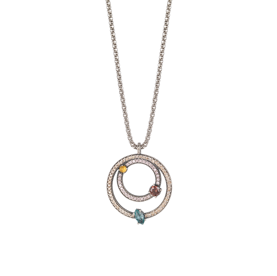 Collaret plata i circonites | 000840037