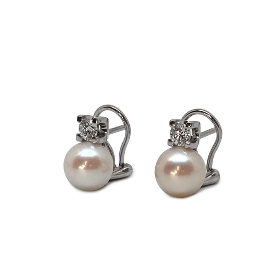 TU-YO OR BLANC, DIAMANT I PERLA CULTIVADA