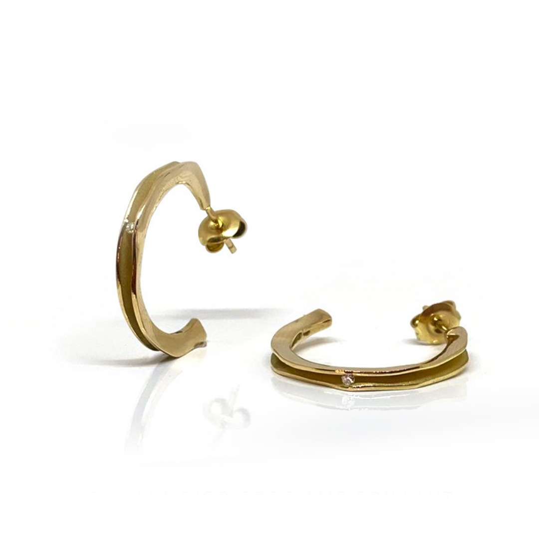 CRIOLLES D'OR GROC I DIAMANT