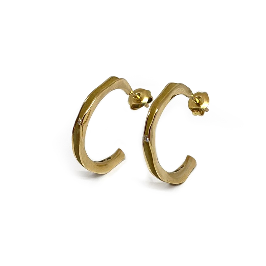 Pendientes oro amarillo