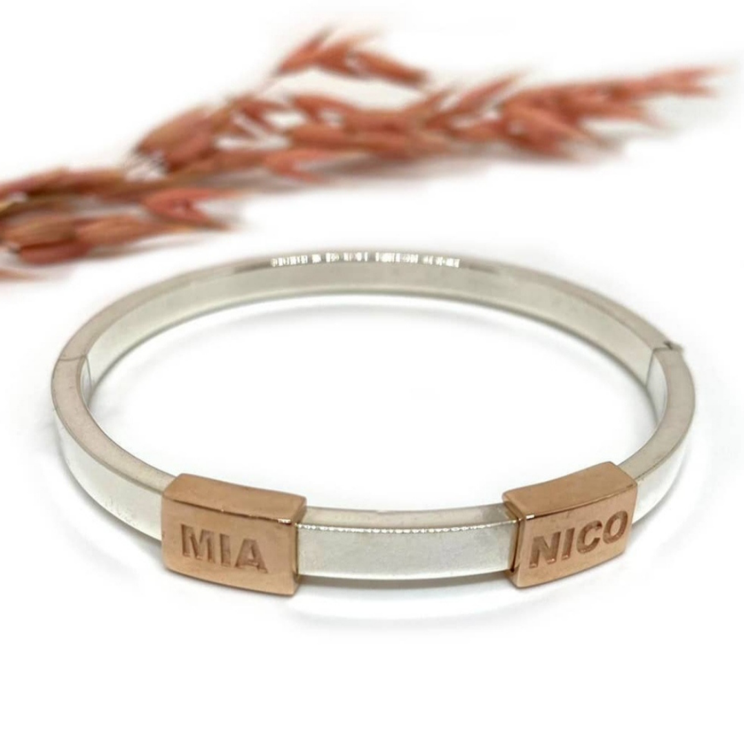 ESCLAVA PLATA PERSONALIZADA